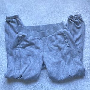 womens small light gray sweatpants